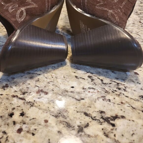 Bridgewater Studio Leather Suede Feel Clogs 11M - Picture 4 of 8